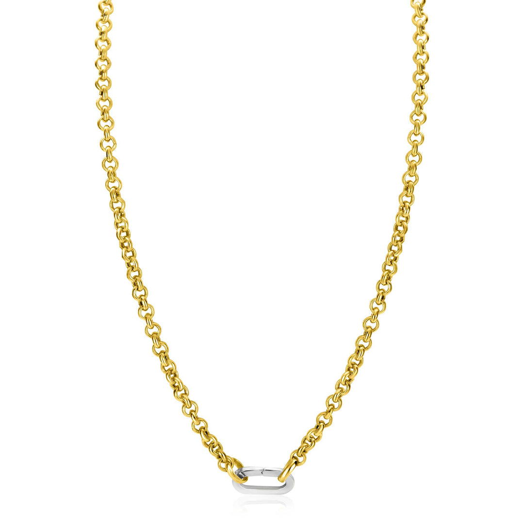 Zinzi Halskette vergoldet Zic2377 G