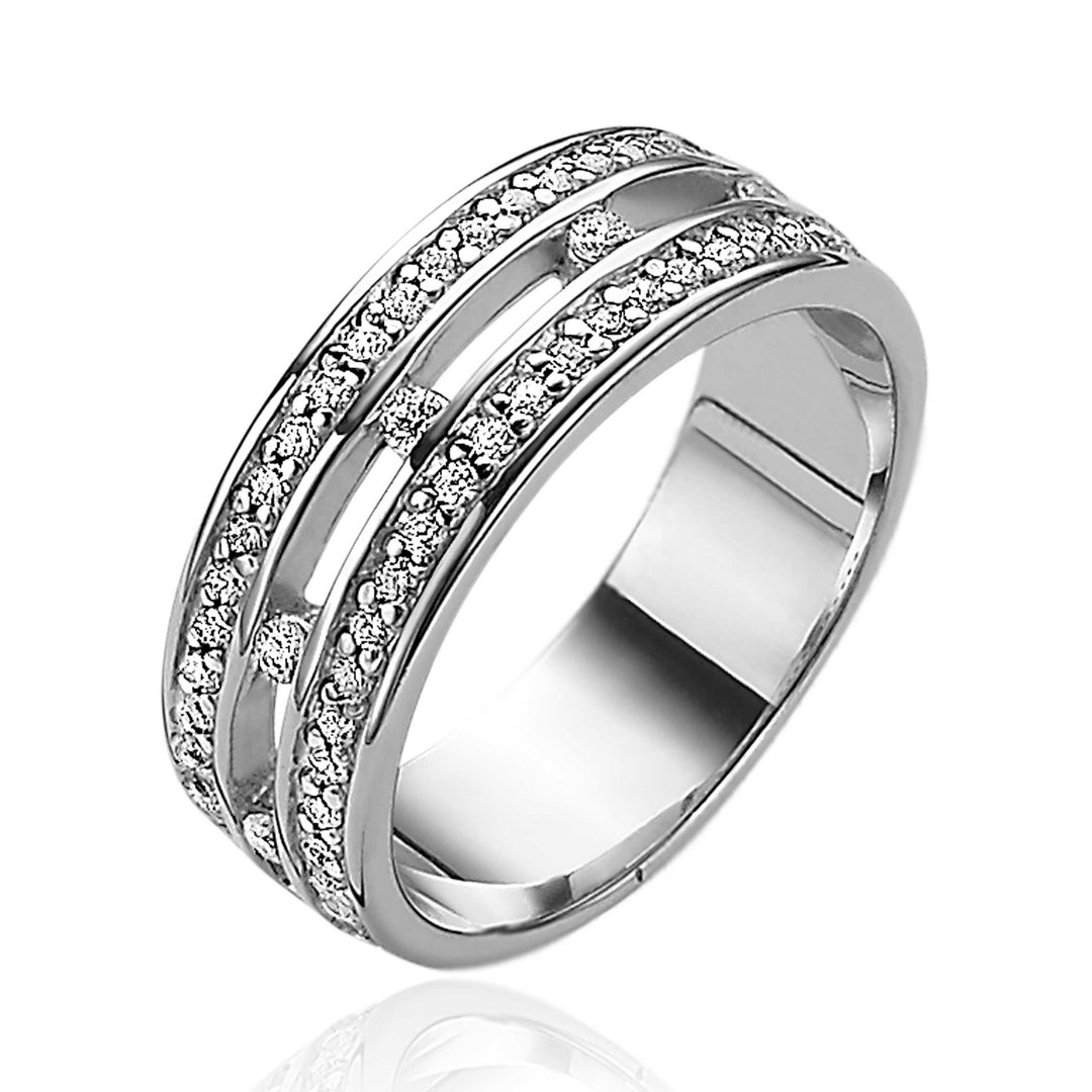 Zinzi-Ring Silber Zir1013