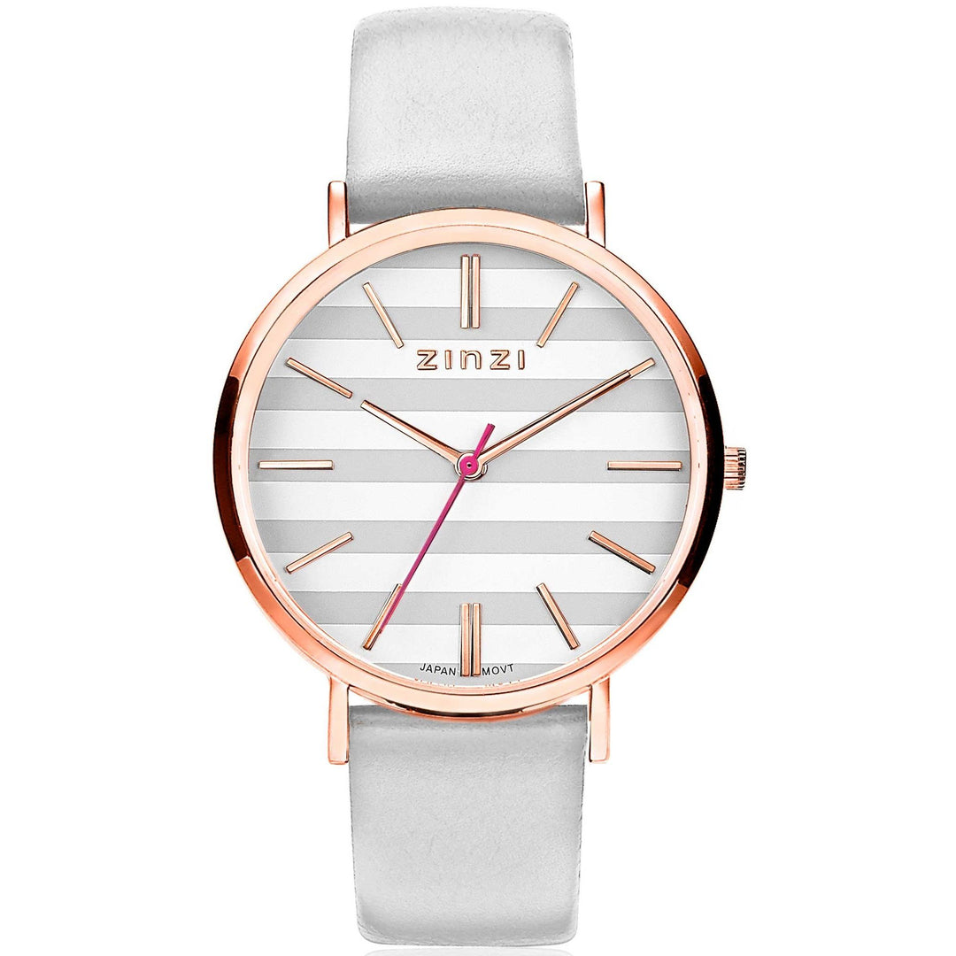 Zinzi Roségoldfarbene Uhr vergoldet Ziw420 LG