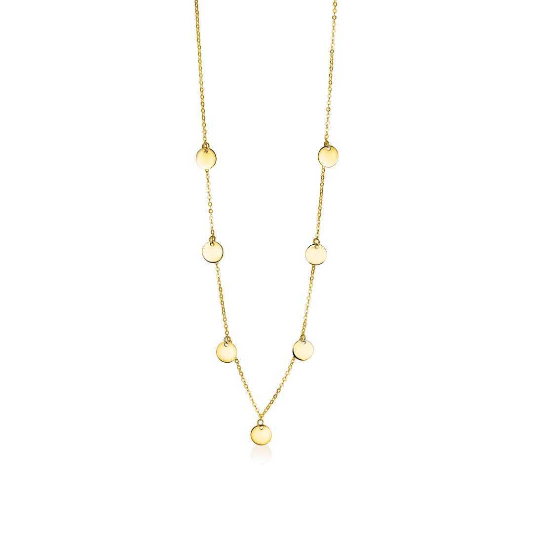 Zinzi Halskette Gold Zgc167