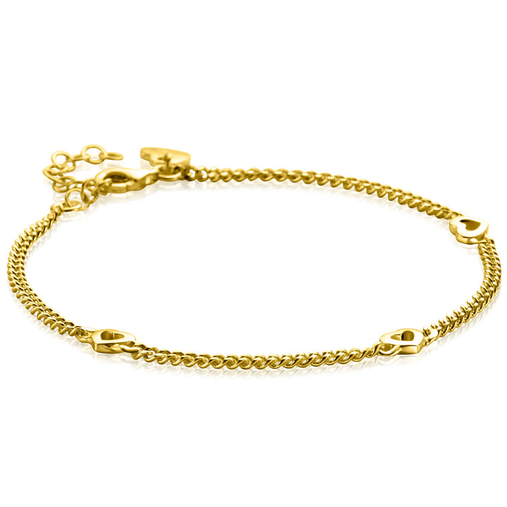 Zinzi Armband vergoldet Zia2409 G