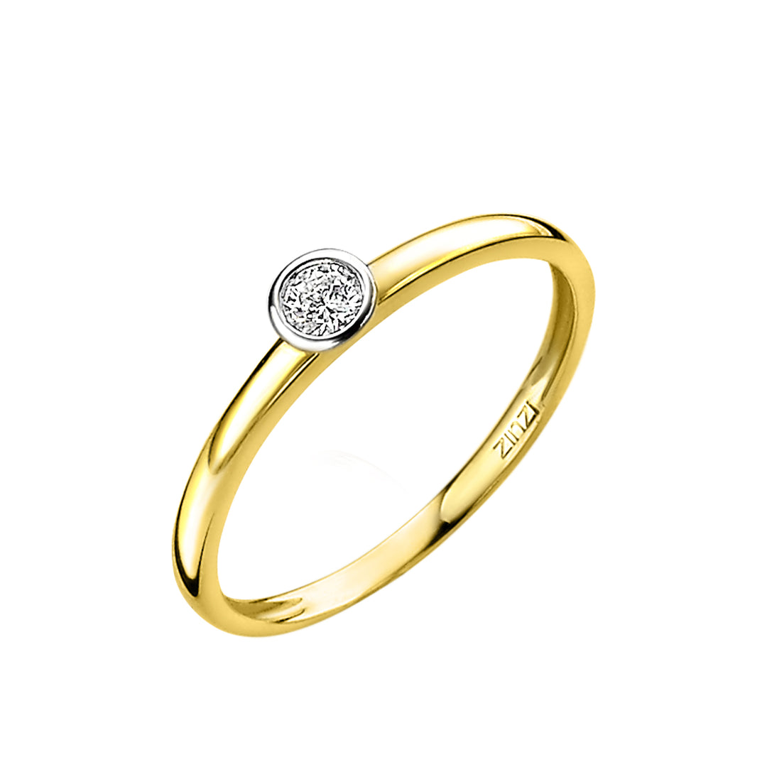 Zinzi-Ring Gold Zgr147