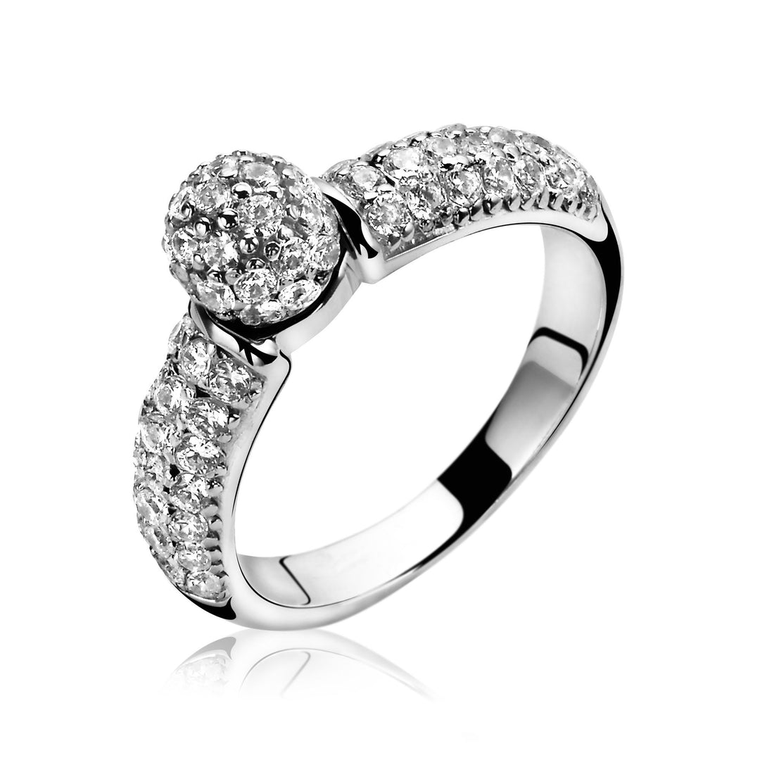 Zinzi-Ring Silber Zir1014