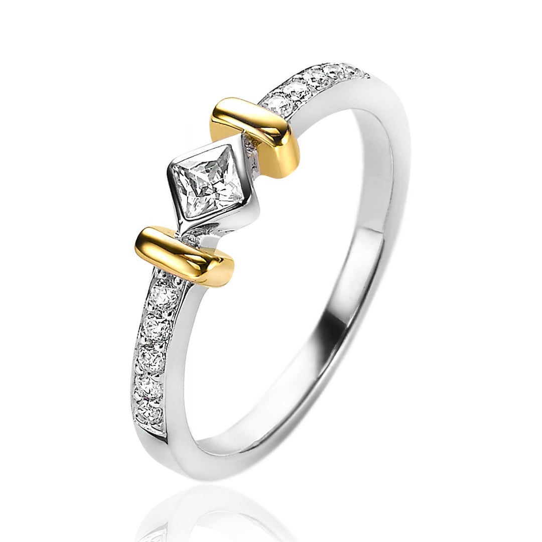 Zinzi-Ring vergoldet Zir2121