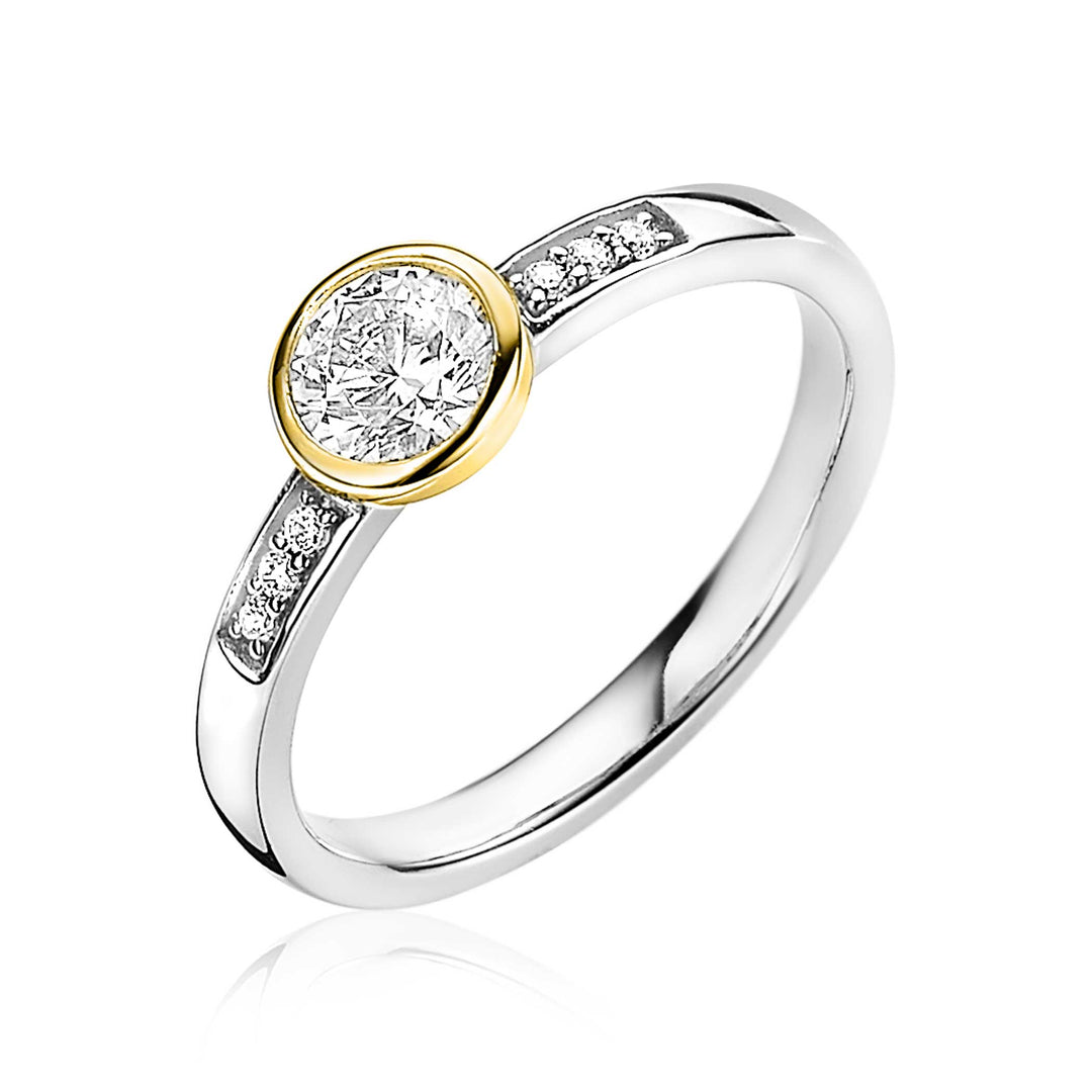 Zinzi-Ring vergoldet Zir1662 G56