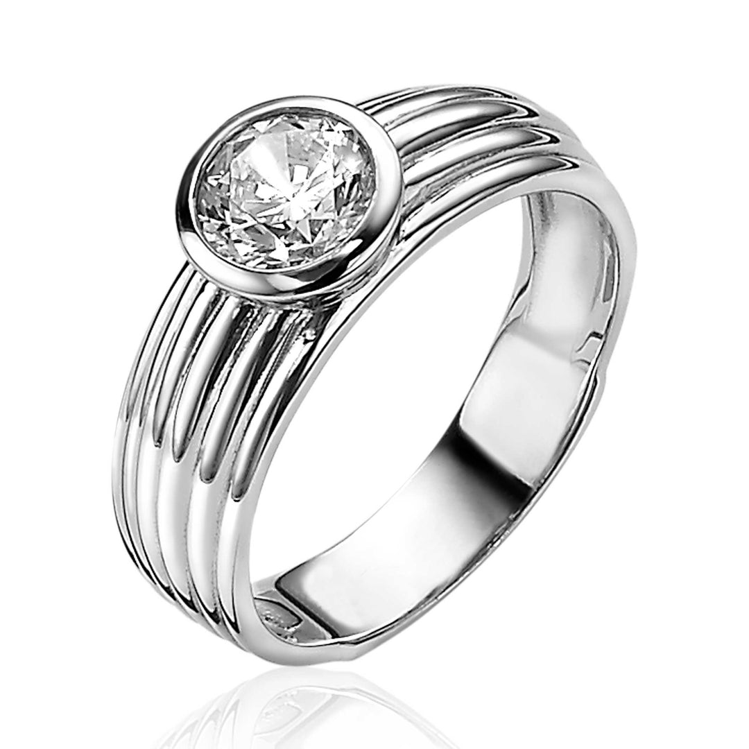 Zinzi-Ring Silber Zir874