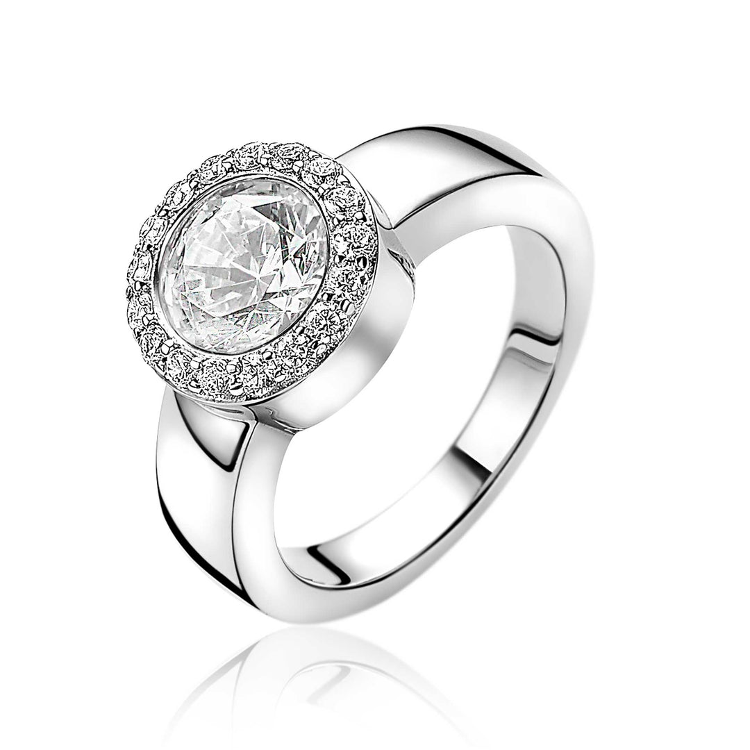Zinzi-Ring Silber Zir4