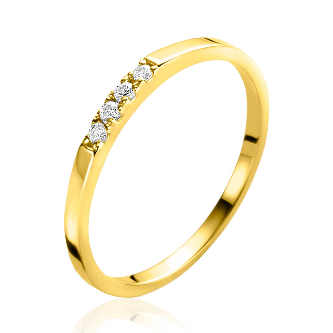 Zinzi-Ring Gold Zgr407