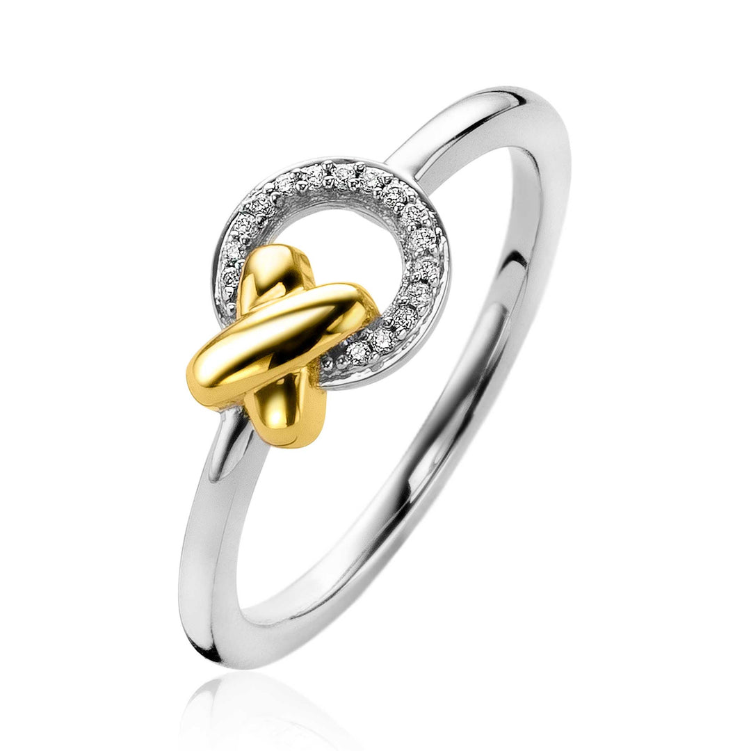 Zinzi-Ring vergoldet Zir2260