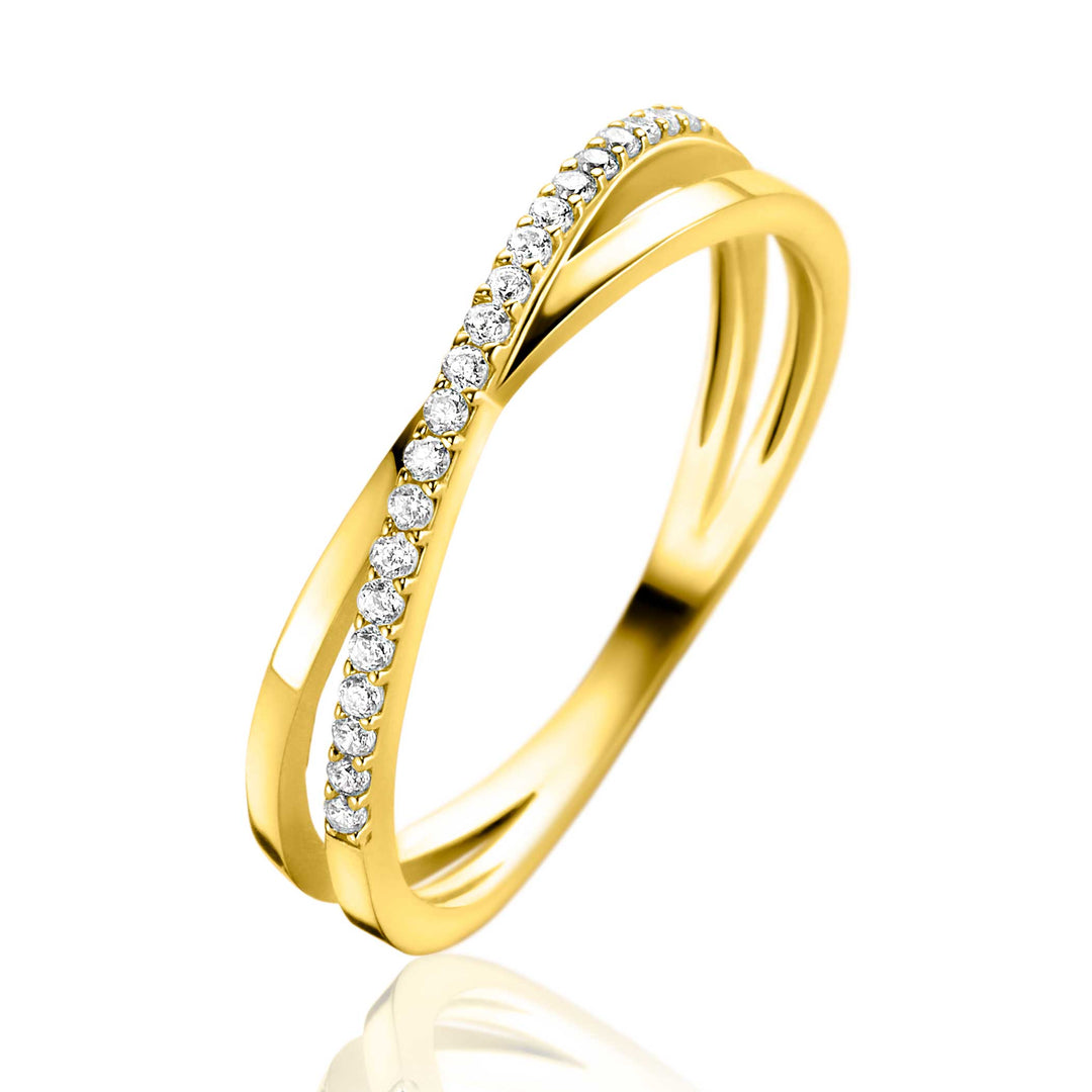 Zinzi-Ring Gold Zgr469