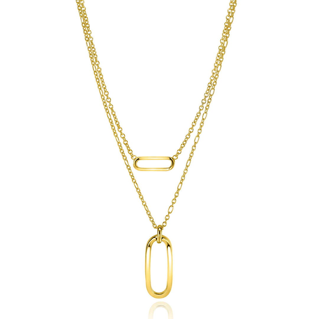 Zinzi Halskette vergoldet Zic2534 G