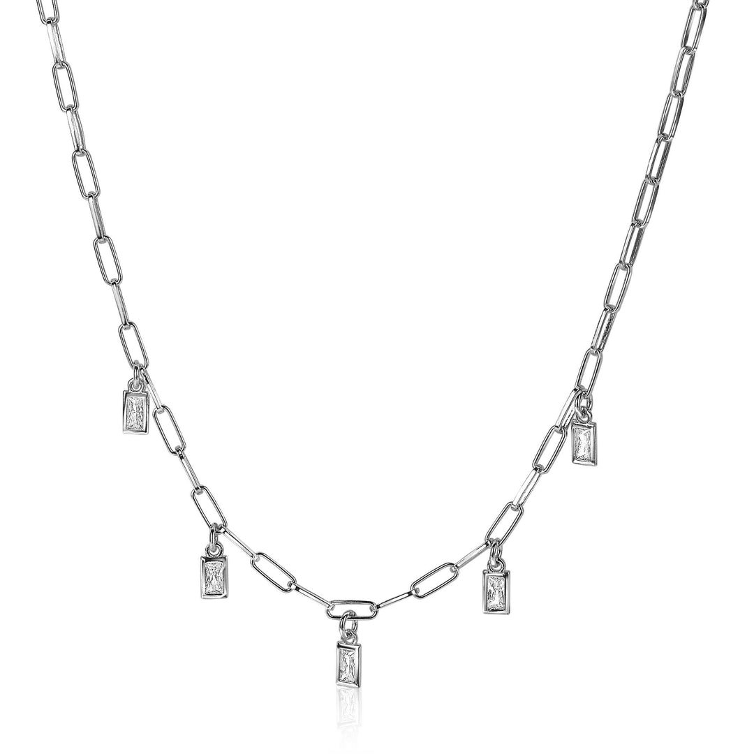 Zinzi Halskette Silber Zic2103