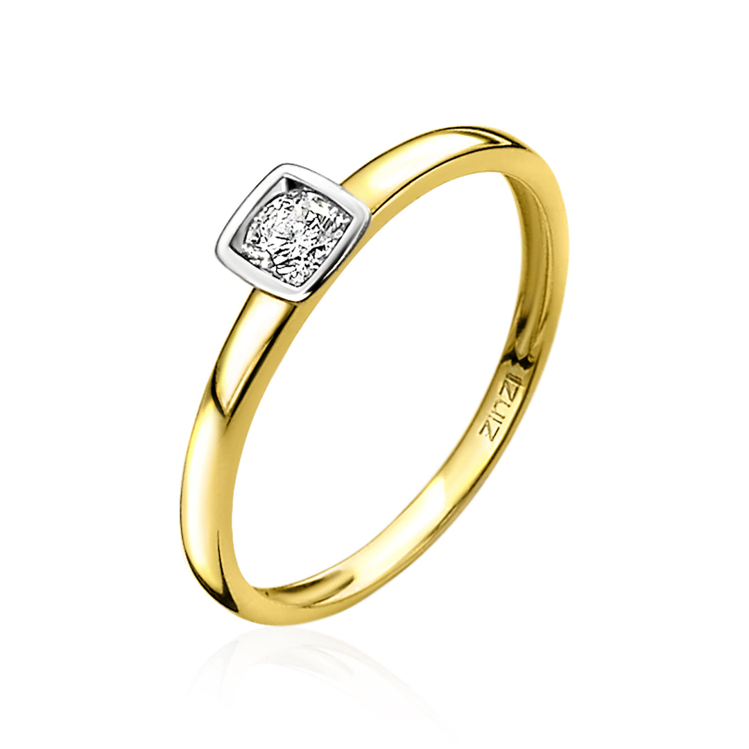 Zinzi-Ring Gold Zgr150