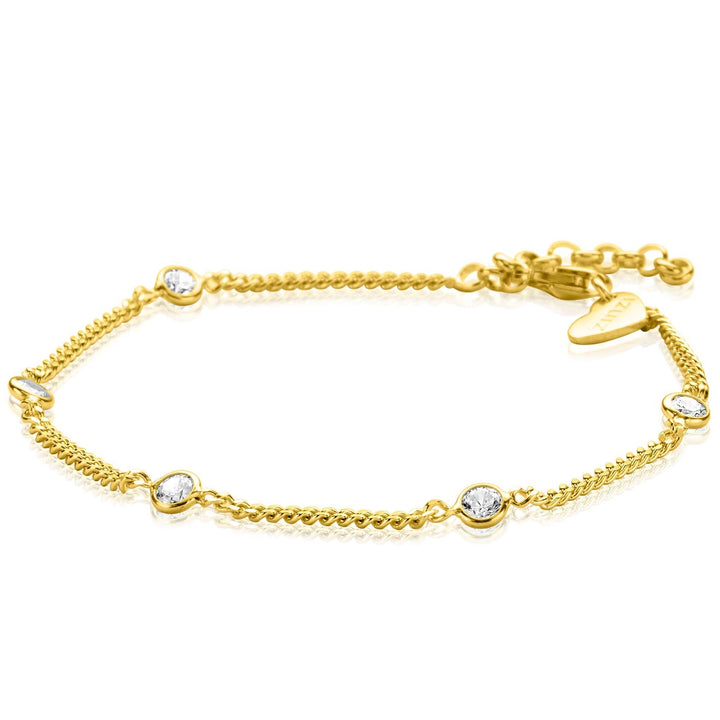 Zinzi Armband vergoldet Zia2263 G