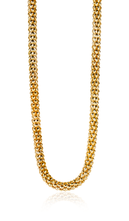Zinzi Halskette vergoldet Zic1057 G