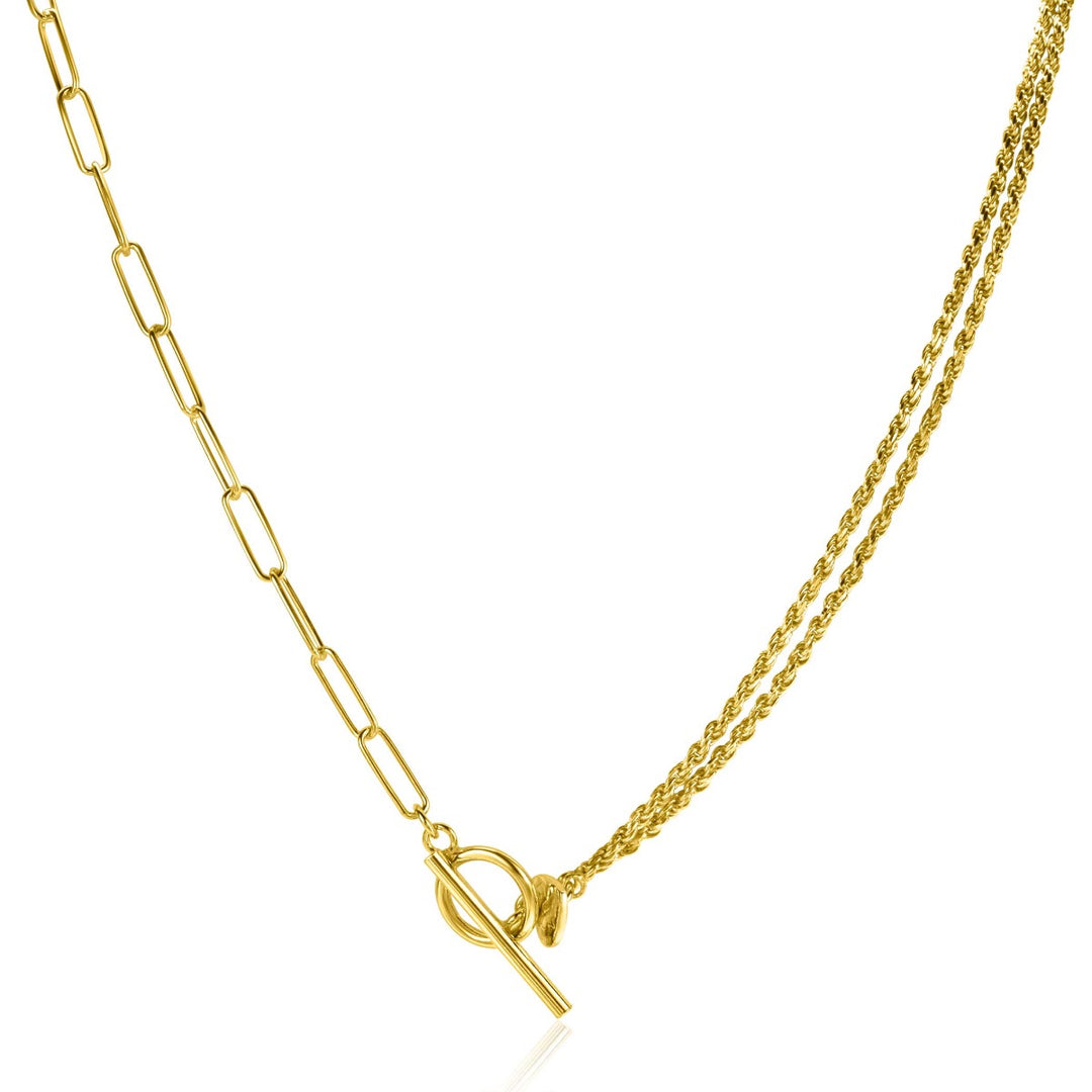 Zinzi Halskette vergoldet Zic2380
