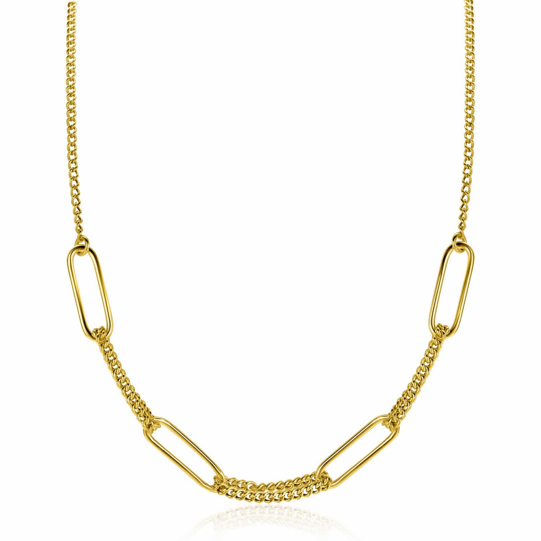 Zinzi Halskette vergoldet Zic2382