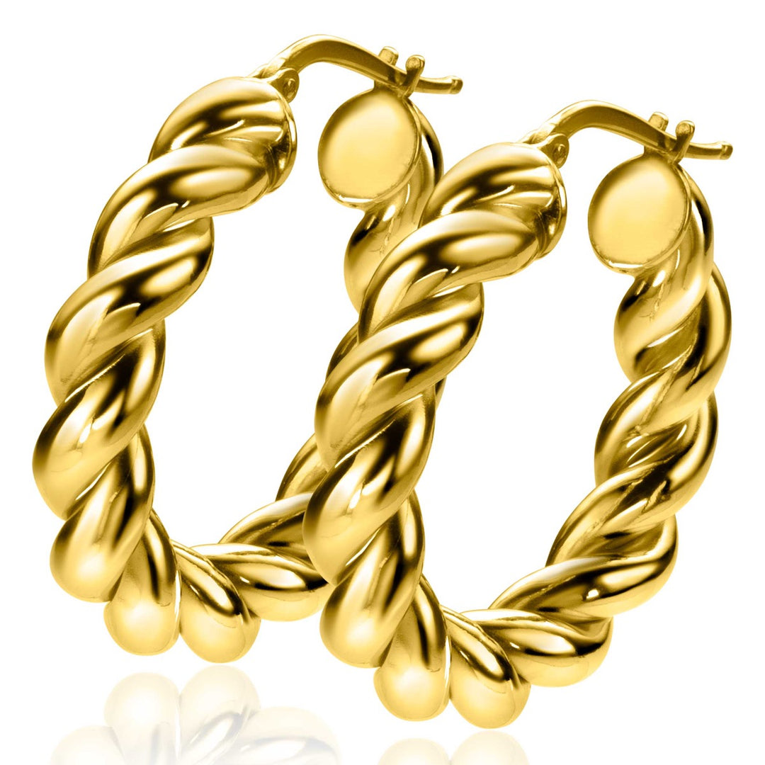 Zinzi Ohrringe vergoldet Zio2284 G