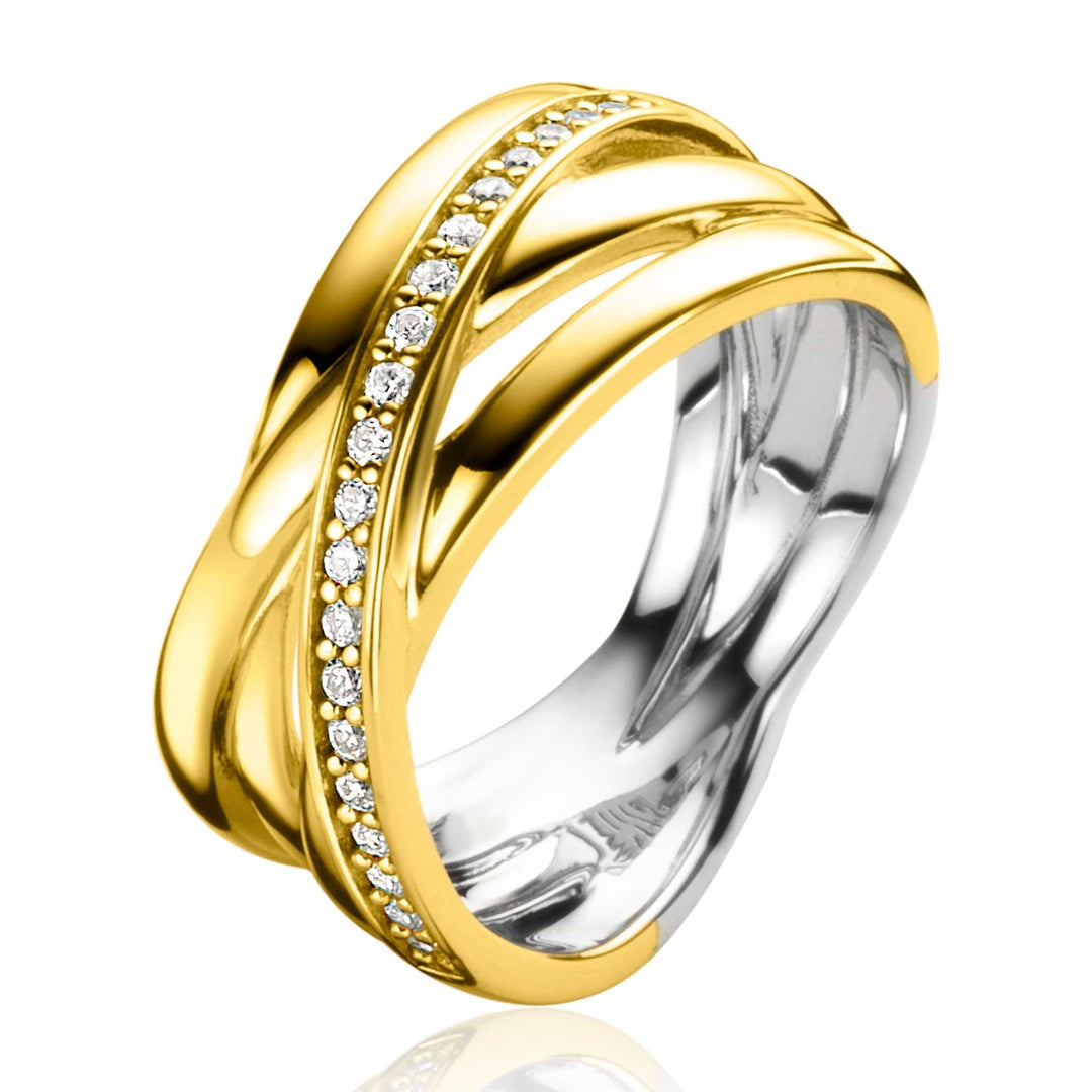 Zinzi-Ring vergoldet Zir1790 Y