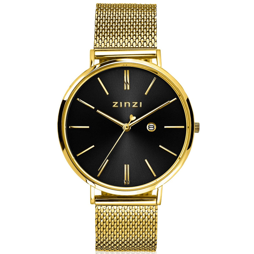Zinzi Gelbgoldfarbene Uhr vergoldet Ziw443 M